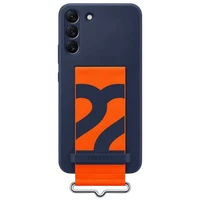 Maskica SAMSUNG Silicone Back Cover, s remenom, za SAMSUNG Galaxy S22+, plava (EF-GS906TNEGWW)