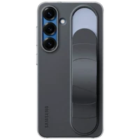 Maskica SAMSUNG Standing Grip Silicone Back Cover za SAMSUNG Galaxy S25, crna (EF-GS931CBEGWW)