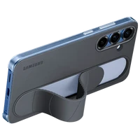 Maskica SAMSUNG Standing Grip Silicone Back Cover za SAMSUNG Galaxy S25+, crna (EF-GS936CBEGWW)