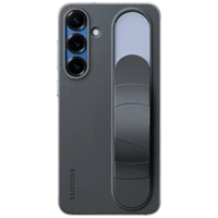 Maskica SAMSUNG Standing Grip Silicone Back Cover za SAMSUNG Galaxy S25+, crna (EF-GS936CBEGWW)