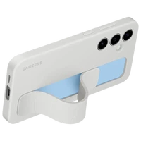 Maskica SAMSUNG Standing Grip Silicone Back Cover za SAMSUNG Galaxy S24 FE, siva (EF-GS721CJEGWW)
