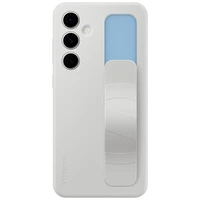 Maskica SAMSUNG Standing Grip Silicone Back Cover za SAMSUNG Galaxy S24 FE, siva (EF-GS721CJEGWW)