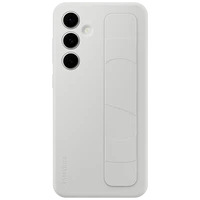 Maskica SAMSUNG Standing Grip Silicone Back Cover za SAMSUNG Galaxy S24 FE, siva (EF-GS721CJEGWW)