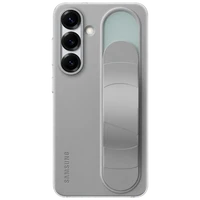 Maskica SAMSUNG Standing Grip Silicone Back Cover za SAMSUNG Galaxy S25, siva (EF-GS931CJEGWW)
