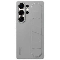 Maskica SAMSUNG Standing Grip Silicone Back Cover za SAMSUNG Galaxy S25 Ultra, siva (EF-GS938CJEGWW)