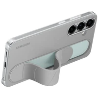 Maskica SAMSUNG Standing Grip Silicone Back Cover za SAMSUNG Galaxy S25+, siva (EF-GS936CJEGWW)
