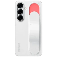 Maskica SAMSUNG Standing Grip Silicone Back Cover za SAMSUNG Galaxy S25, bijela (EF-GS931CWEGWW)