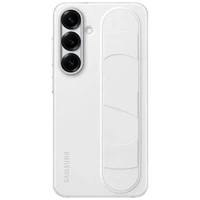 Maskica SAMSUNG Standing Grip Silicone Back Cover za SAMSUNG Galaxy S25, bijela (EF-GS931CWEGWW)