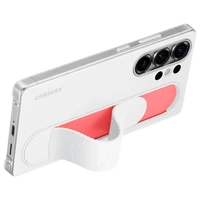 Maskica SAMSUNG Standing Grip Silicone Back Cover za SAMSUNG Galaxy S25 Ultra, bijela (EF-GS938CWEGWW)
