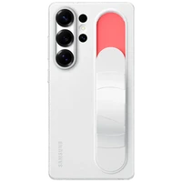 Maskica SAMSUNG Standing Grip Silicone Back Cover za SAMSUNG Galaxy S25 Ultra, bijela (EF-GS938CWEGWW)