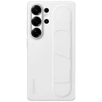 Maskica SAMSUNG Standing Grip Silicone Back Cover za SAMSUNG Galaxy S25 Ultra, bijela (EF-GS938CWEGWW)