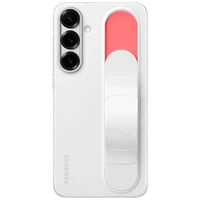 Maskica SAMSUNG Standing Grip Silicone Back Cover za SAMSUNG Galaxy S25+, bijela (EF-GS936CWEGWW)