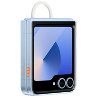 Maskica SAMSUNG TPU Back Cover, s prstenom, za SAMSUNG Galaxy Z Flip 6, prozirna (EF-QF741CTEGWW)