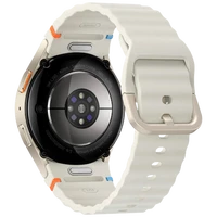 Pametni sat SAMSUNG Galaxy Watch 7 40mm, bež (bijela silikonska narukvica) (SM-L300NZEAEU)