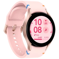 Pametni sat SAMSUNG Galaxy Watch FE, zlatni (roza silikonska narukvica) (SM-R861NIDAEU)