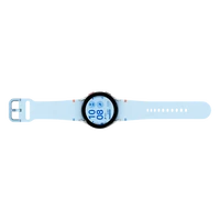 Pametni sat SAMSUNG Galaxy Watch FE, srebrni (plava silikonska narukvica) (SM-R861NZSAEU)