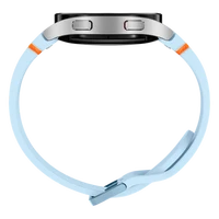 Pametni sat SAMSUNG Galaxy Watch FE, srebrni (plava silikonska narukvica) (SM-R861NZSAEU)