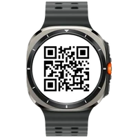 Pametni sat SAMSUNG Galaxy Watch Ultra Titanium, srebrni (siva silikonska narukvica) (SM-L705FZTAEU)