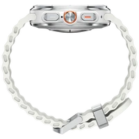 Pametni sat SAMSUNG Galaxy Watch Ultra Titanium, bijeli (bijela silikonska narukvica) (SM-L705FZWAEU)