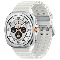 Pametni sat SAMSUNG Galaxy Watch Ultra Titanium, bijeli (bijela silikonska narukvica) (SM-L705FZWAEU)