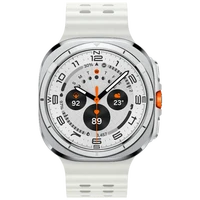 Pametni sat SAMSUNG Galaxy Watch Ultra Titanium, bijeli (bijela silikonska narukvica) (SM-L705FZWAEU)