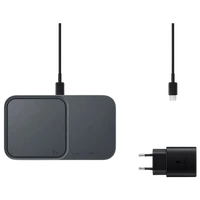 Punjač SAMSUNG EP-P5400 Dual Wireless Charger 15W, s adapterom, crni (EP-P5400TBEGEU)