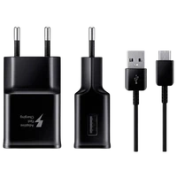 Punjač SAMSUNG USB Quick Charger + Micro-USB-Cable EP-TA20, crni (EP-TA20EBEUGWW)