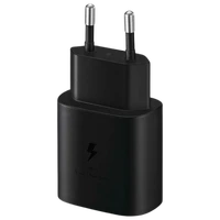 Punjač SAMSUNG USB-C Quick Charger 25W + USB-C Cable EP-TA800, crni (EP-TA800XBEGWW)