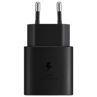 Punjač SAMSUNG USB-C Quick Charger 25W + USB-C Cable EP-TA800, crni (EP-TA800XBEGWW)
