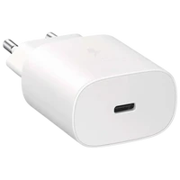 Punjač SAMSUNG USB-C Quick Charger 25W + USB-C Cable EP-TA800, bijeli (EP-TA800XWEGWW)