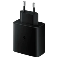 Punjač SAMSUNG USB-C Quick Charger 45W + USB-C Cable EP-TA845, crni (EP-TA845XBEGWW)