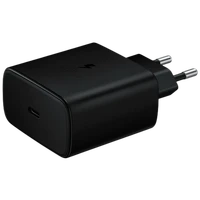 Punjač SAMSUNG USB-C Quick Charger 45W + USB-C Cable EP-TA845, crni (EP-TA845XBEGWW)