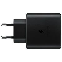 Punjač SAMSUNG USB-C Quick Charger 45W + USB-C Cable EP-TA845, crni (EP-TA845XBEGWW)