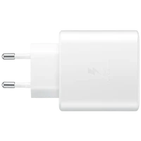 Punjač SAMSUNG USB-C Quick Charger 45W + USB-C Cable EP-TA845, bijeli (EP-TA845XWEGWW)