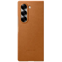 Maskica SAMSUNG Pu-Leather Back Cover za SAMSUNG Galaxy Z Fold 6, smeđa (EF-VF956PAEGWW)