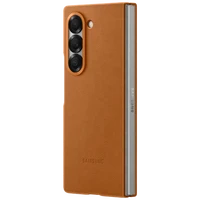 Maskica SAMSUNG Pu-Leather Back Cover za SAMSUNG Galaxy Z Fold 6, smeđa (EF-VF956PAEGWW)