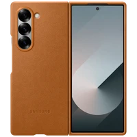 Maskica SAMSUNG Pu-Leather Back Cover za SAMSUNG Galaxy Z Fold 6, smeđa (EF-VF956PAEGWW)