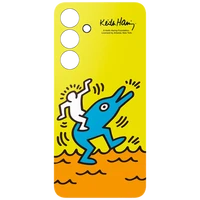 Maskica SAMSUNG Flipsuit TPU Back Cover za SAMSUNG Galaxy S24 FE, žuta (EF-MS721CYEGWW)