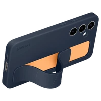 Maskica SAMSUNG Standing Grip Silicone Back Cover za SAMSUNG Galaxy S24 FE, tamno plava (EF-GS721CNEGWW)