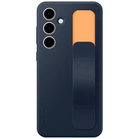 Maskica SAMSUNG Standing Grip Silicone Back Cover za SAMSUNG Galaxy S24 FE, tamno plava (EF-GS721CNEGWW)