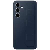 Maskica SAMSUNG Standing Grip Silicone Back Cover za SAMSUNG Galaxy S24 FE, tamno plava (EF-GS721CNEGWW)