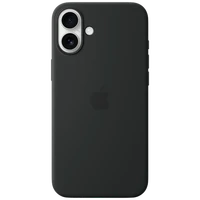 Maskica APPLE Silicone Back Cover MagSafe za APPLE iPhone 16 Plus, crna (MYY93)