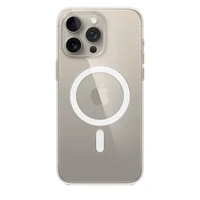 Maskica APPLE MagSafe Plastic Back Cover za APPLE iPhone 15 Pro Max, prozirna (MT233) Maskica APPLE MagSafe Plastic Back Cover za APPLE iPhone 15 Pro Max, prozirna (MT233)