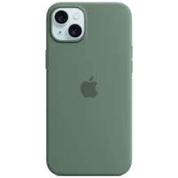 Maskica APPLE MagSafe Silicone Back Cover za APPLE iPhone 15 Plus, zelena (MT183)