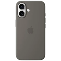 Maskica APPLE Silicone Back Cover MagSafe za APPLE iPhone 16, siva (MYY33)