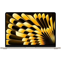 Laptop APPLE MacBook Air (2025) 13.6", M4, 10C/8G, 16/256GB, Starlight, DE KB (MW0Y3)