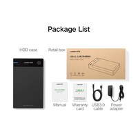 Kućište UGREEN 3,5'' USB 3.0 na SATA HDD za disk, kutija