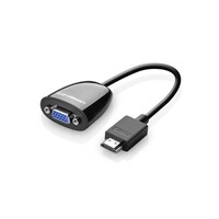Adapter UGREEN HDMI na VGA, kutija, crni