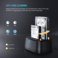 Docking stanica UGREEN Dual USB 3.0 na SATA HDD, kutija