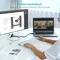 Kabel UGREEN DP na HDMI (muški na muški), 3m, vrećica